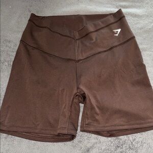Brown Gymshark Shorts